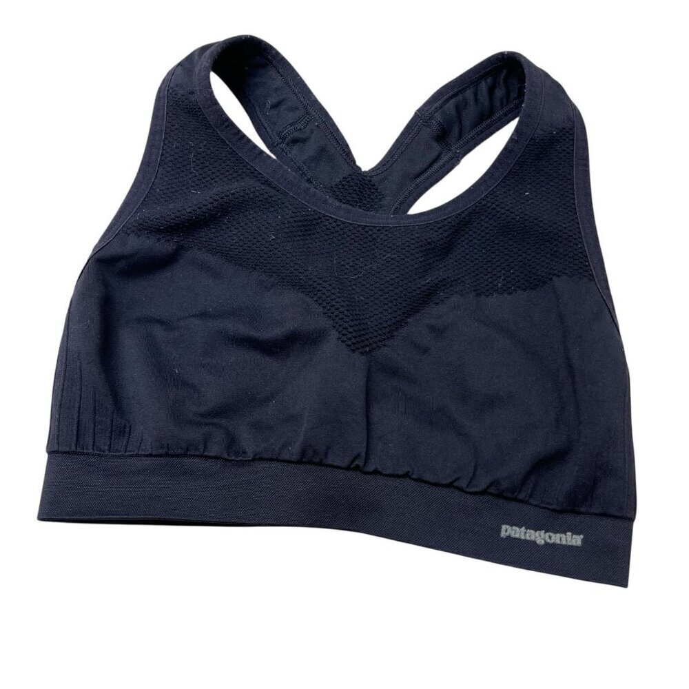 Patagonia Sports Bra Size Xs Black Stretchy Not Padded